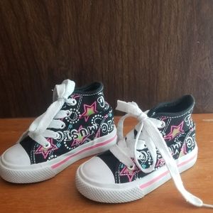 Kids girls Joe Boxer high tops sz 7